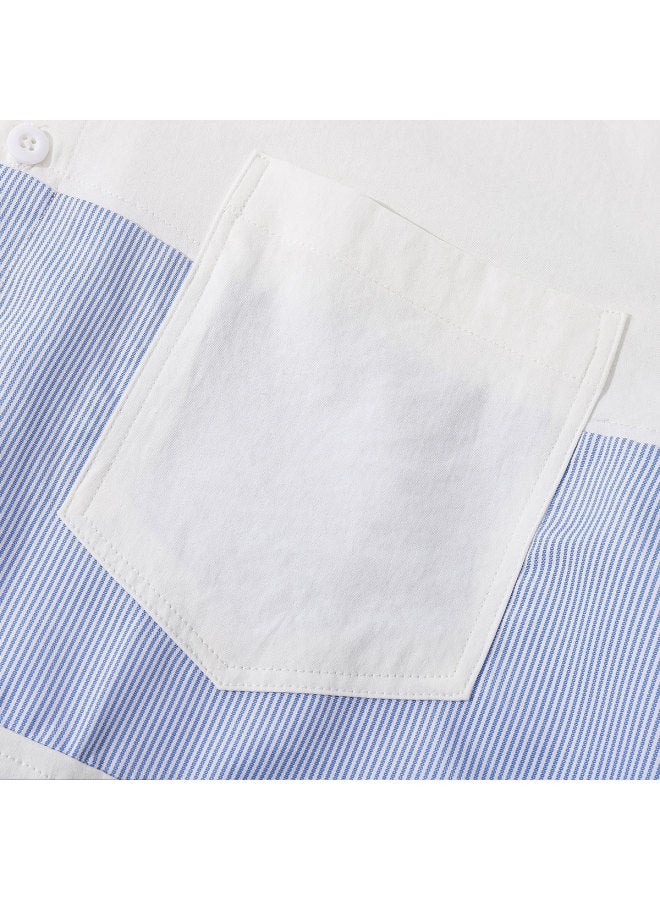 FOLUNSI Men's Summer Two-piece Business Casual Set - Light Luxury Loose Comfortable Pants And Shirt Outfit - Image 5