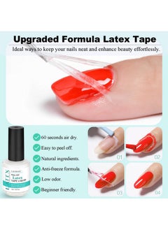 Gel Nail Polish Remover - Quick Gel Polish Remover For Nails In 3-5 Minutes, Gel Nail Remover Kit With Nail Cuticle Oil And Latex Tape, Easy Gel Remover Removedor De Esmalte Gel - pzsku/Z38A84EB5F0101903A957Z/45/_/1733729906/163c68f5-28b6-4492-9475-8425ac3f367f