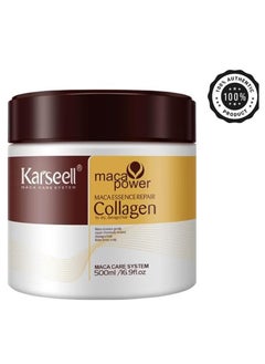 Karseell Collagen Maca Hair Essence Repair For Dry Damaged Hair 500ml  - Image 1