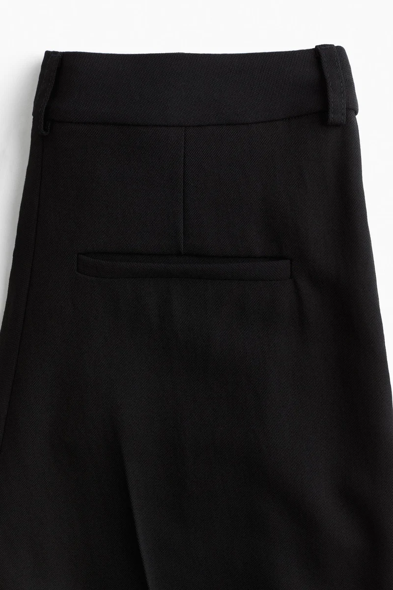 اتش اند ام بنطلون واسع من مزيج الصوف