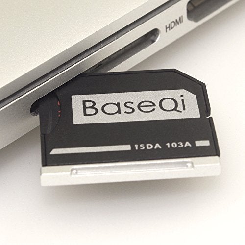 BaseQi Aluminum microSD Adapter for MacBook Air 13" and MacBook Pro 13"/15" (Non-Retina) Models - Image 2