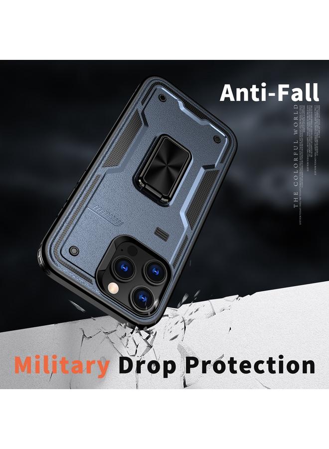 اس-توب جراب لهاتف iPhone 13 مزود بحلقة من البولي كربونات والبولي يوريثان الحراري الهجين - Image 3