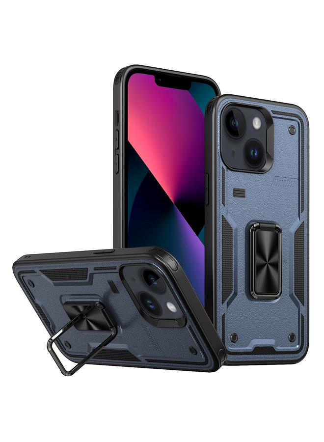 اس-توب جراب لهاتف iPhone 13 مزود بحلقة من البولي كربونات والبولي يوريثان الحراري الهجين - Image 1