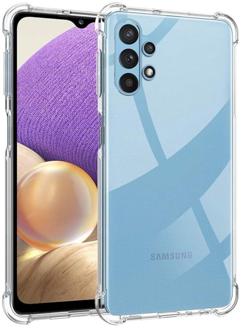 Raxoom Samsung Galaxy A52 Case Cover Protective Shock Absorption Bumper soft Transparent Case (Clear) - Image 1