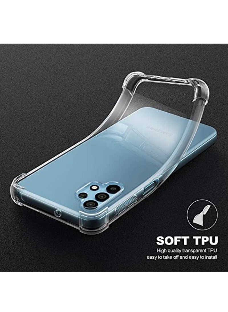 Raxoom Samsung Galaxy A52 Case Cover Protective Shock Absorption Bumper soft Transparent Case (Clear) - Image 4