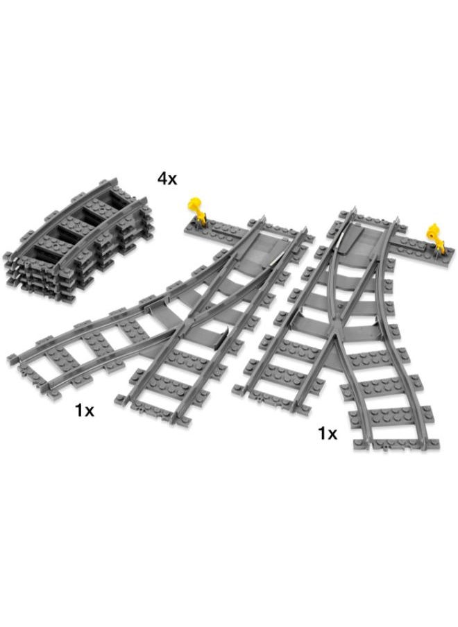 LEGO Switching Tracks Building Toy - 8 Pcs  - Image 1