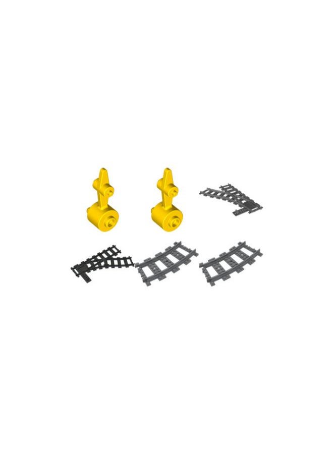 LEGO Switching Tracks Building Toy - 8 Pcs  - Image 2