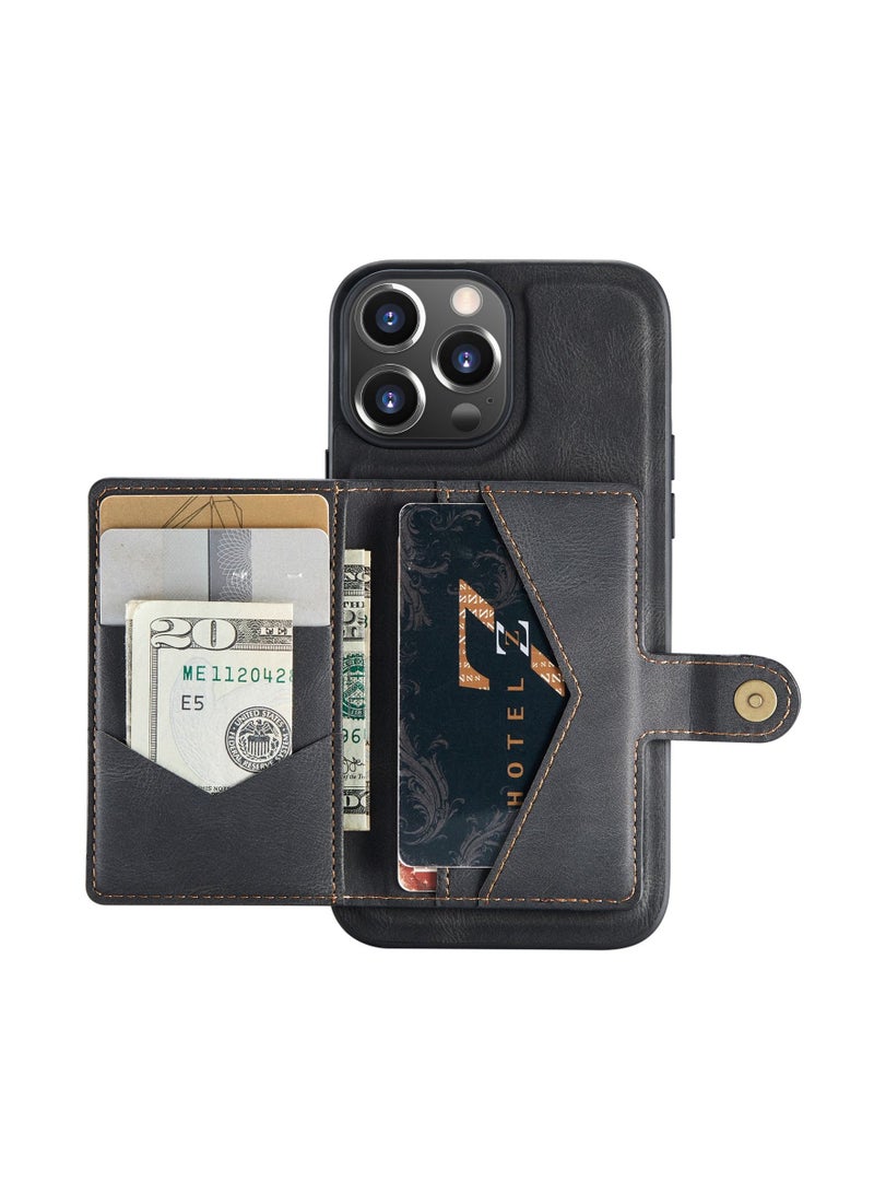 Suteni Leather Protective Back Cover Case Phone Case for iPhone - Image 2