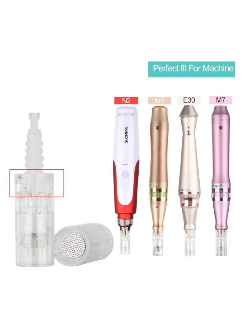 Loquat 10Pcs Derma Pen 9Pin Needle Cartridges Bayonet Slot Microneedle Pen Replacement Needle for Dr.pen MYM N2 M5 M7 E30 A10 - Image 5