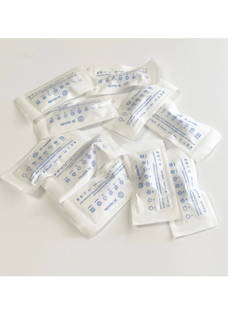 Loquat 10Pcs Derma Pen 9Pin Needle Cartridges Bayonet Slot Microneedle Pen Replacement Needle for Dr.pen MYM N2 M5 M7 E30 A10 - Image 4