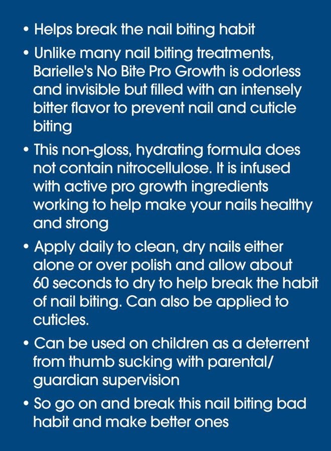 Barielle No Bite Pro Growth Nail Hardener .5 oz. (Pack of 2) - Image 4