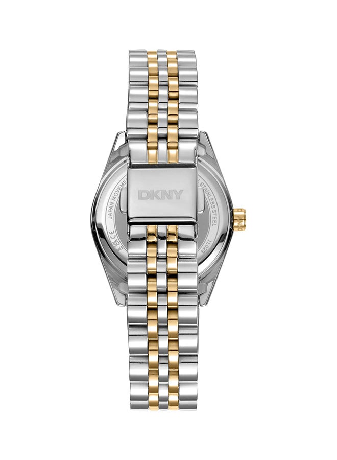 DKNY ديكني نوليتا ميدي DK1L029M0075 - ساعة كوارتز أنثوية من الفولاذ المقاوم للصدأ 3 عقارب - Image 3