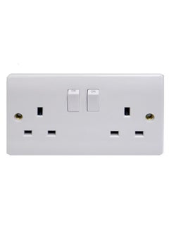 ADMORE 13 AMP DOUBLE SWITCH SOCKET ADMORE UAE | Dubai, Abu Dhabi