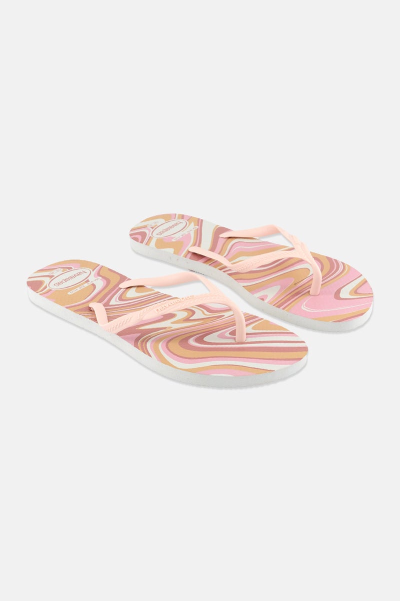 Havaianas Women Style 2 Slip On Slippers, Peach - Image 1