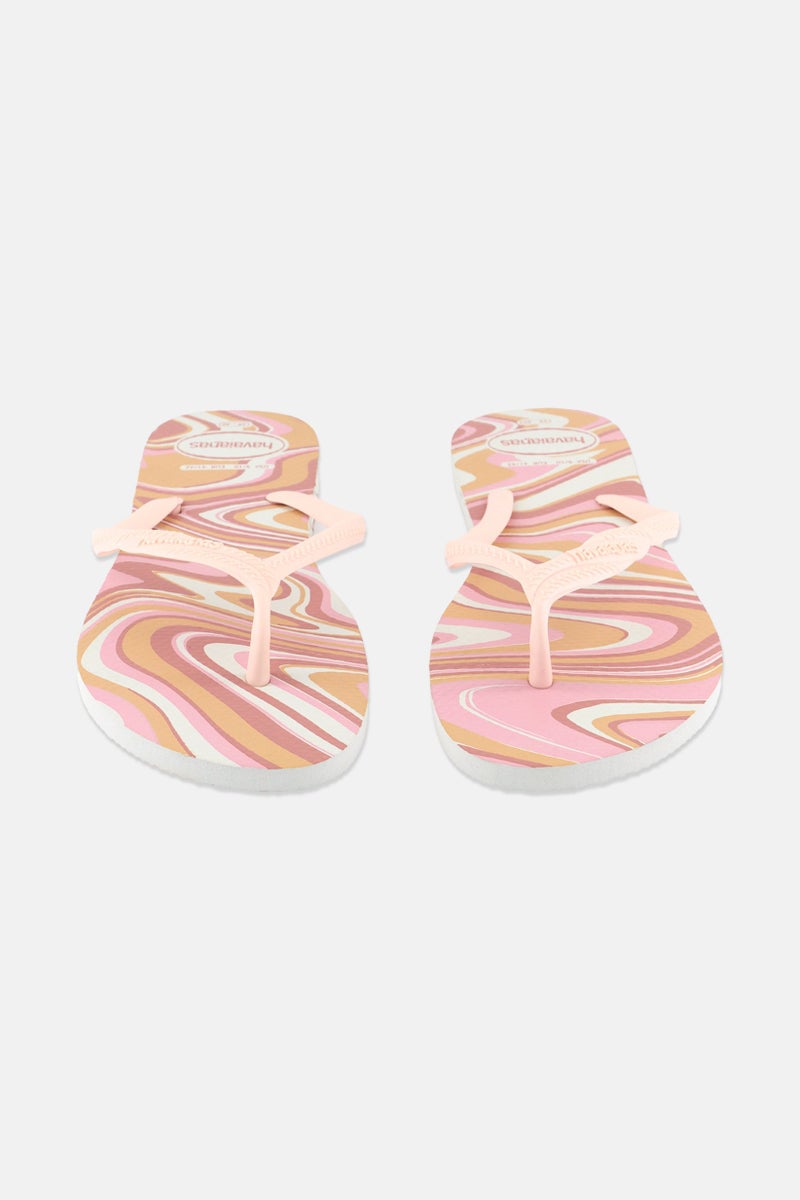 Havaianas Women Style 2 Slip On Slippers, Peach - Image 4