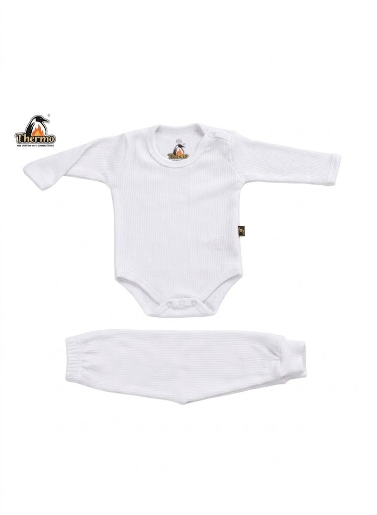 Baby Unisex thermal Bodysuit Pack of 2