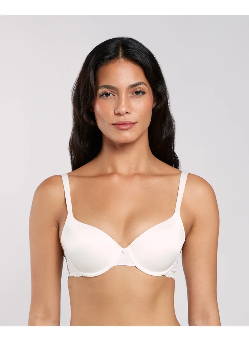 لا سينزا La Senza Lightly Lined Full Coverage Bra With Lace