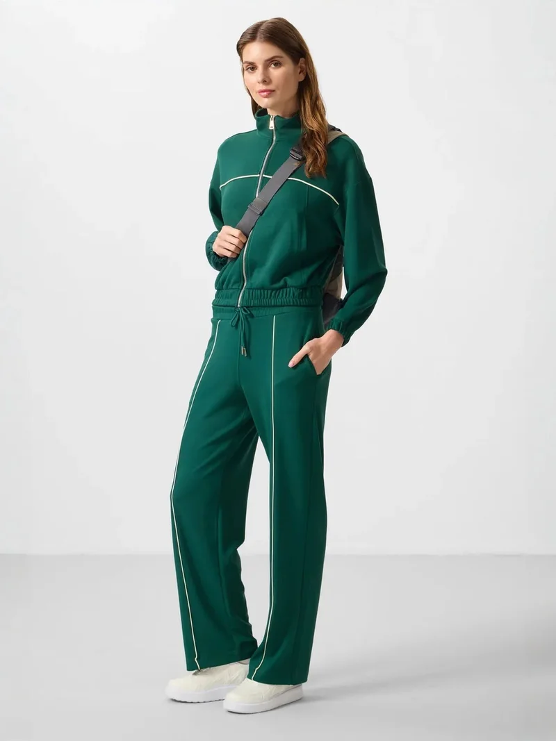 TOMMYLIFE TOMMY Oversized Zip-collar Tracksuit Set