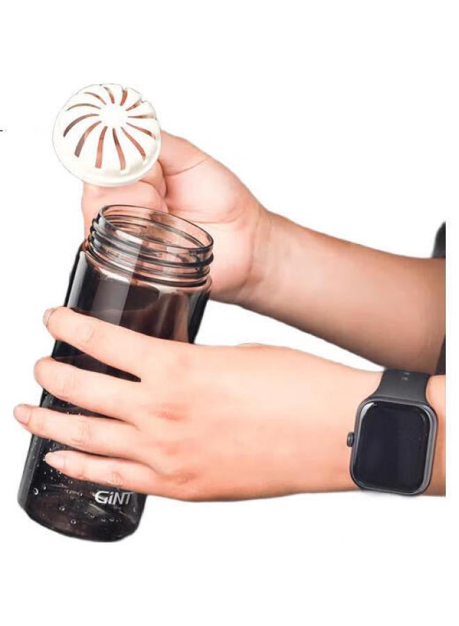 Gint Men'S Plastic Cup, Tritan Sports Water Bottle, Summer Tea Infuser, Portable, Simple Design, Student Handheld Cup - Image 3