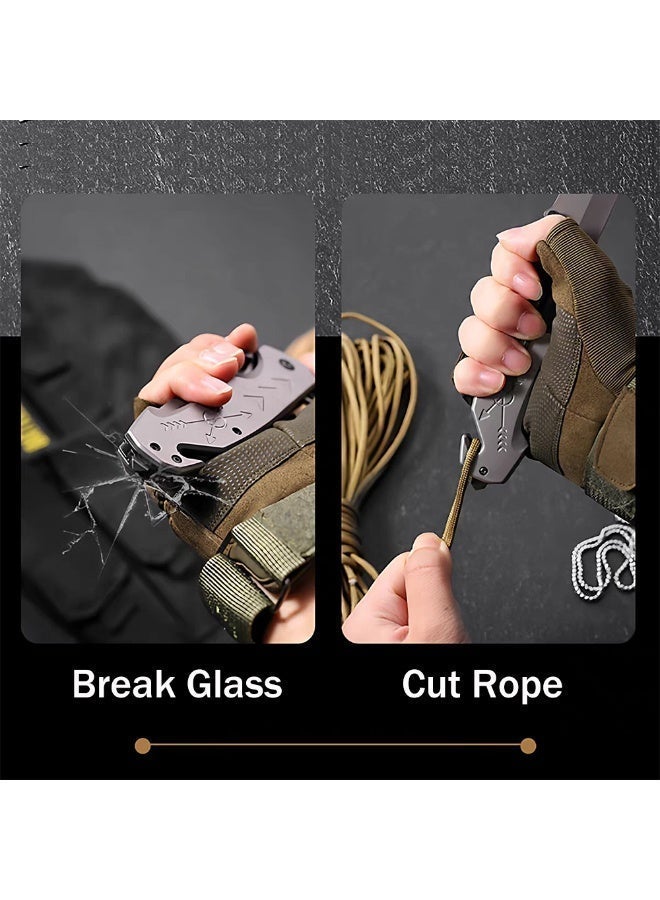 Pocket Folding with Stainless Steel Point Lock Blade Knives and Lightweight Lockback Multi-Tool for Camping, Outdoor - Image 4