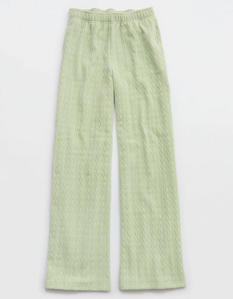 Aerie  OFFLINE By Aerie Cable Lounge Trouser for Women | Best Price UAE
