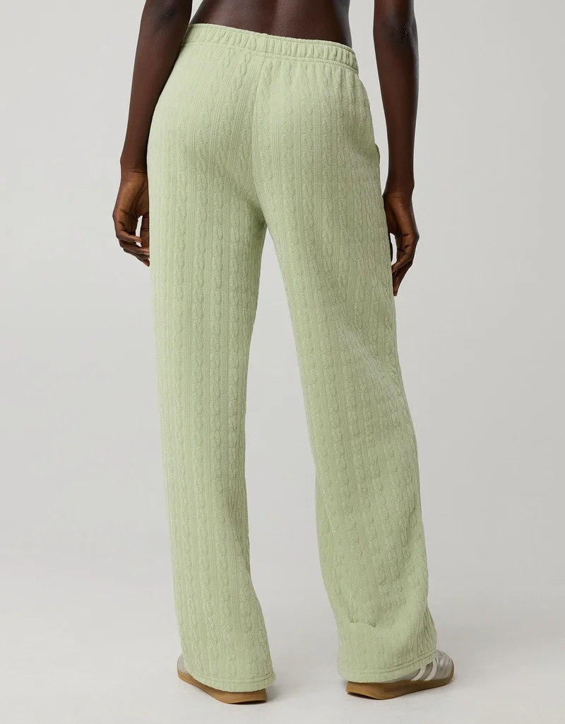 Aerie  OFFLINE By Aerie Cable Lounge Trouser for Women | Best Price UAE