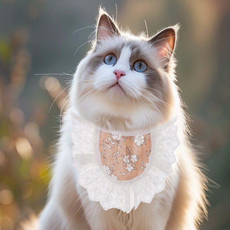 Puppy Scarfs Reusable Pet Scarfs Pet Bibs for cat Pet Scarfs Dog Collars for Decor - Image 5