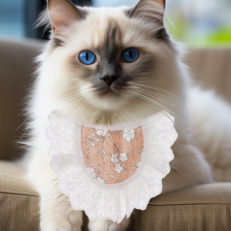 Puppy Scarfs Reusable Pet Scarfs Pet Bibs for cat Pet Scarfs Dog Collars for Decor - Image 4