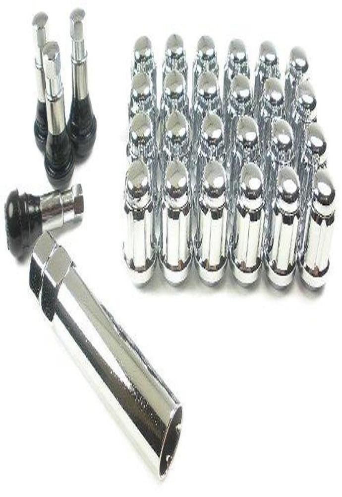 Wheel Pros West Coast Accessories W56012S 1/2" Spline Closed End Wheel Lug Nut Installation Kit - 6 Lug - Image 5
