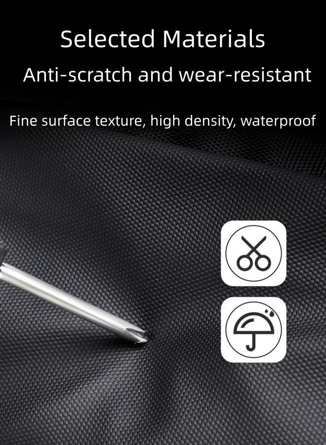 Men's Portable Chest Bag, Boys Scratch-resistant and Waterproof Waist Bag Belt Bag Hip Bag for Daily Commuting/Hiking/Climbing/Cycling, Nylon Sling Bag Side Bag Crossbody Bag for Teenagers/Students - Image 5