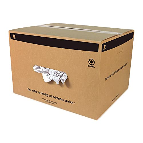 Buffalo Industries (12024) New White Bleached Knit Rags, 25 lb. box - All-Purpose Wiping, Cleaning, Polishing, Medium-Weight T-shirt Material, Washed and Bleached for Super Absorbency and Low-Linting - Image 2