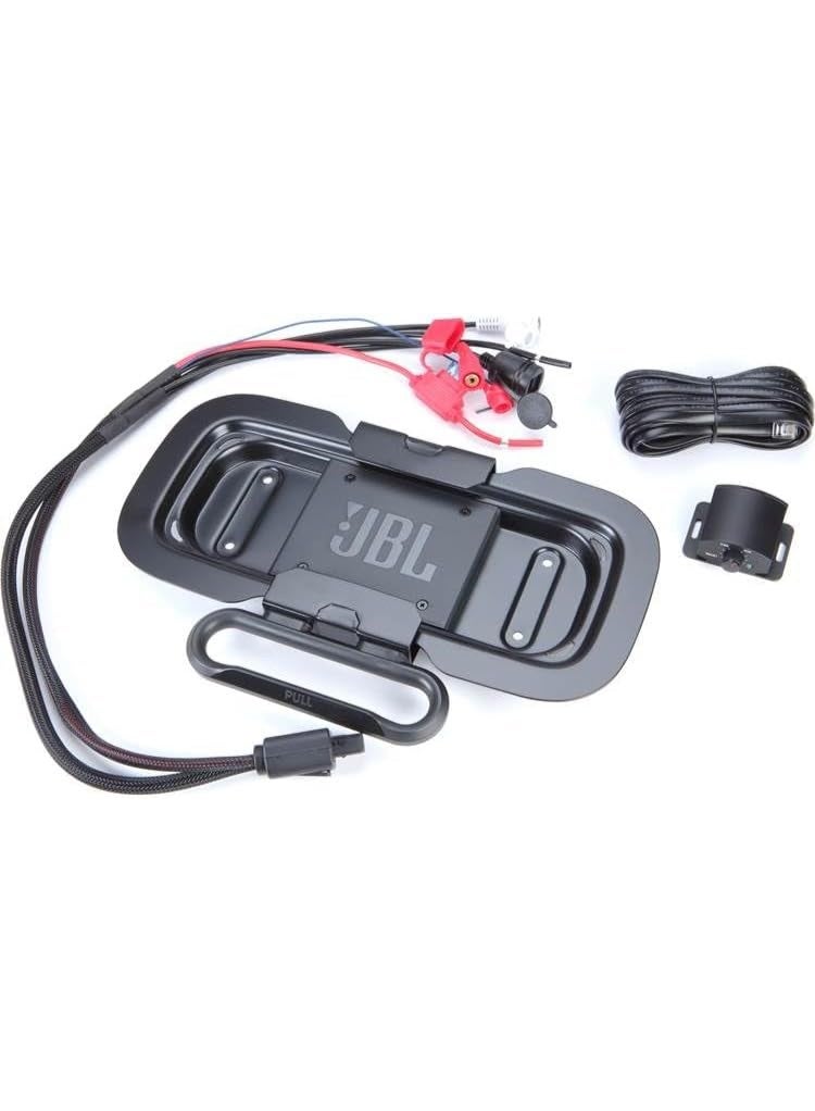 جي بي إل JBL Basspro Go - 2 في 1: مكبر صوت نشط للسيارة ومكبر صوت حفلات بلوتوث بقوة 200 وات في واحد - يمكن استخدامه في السيارة وبجانبها - أسود - Image 5