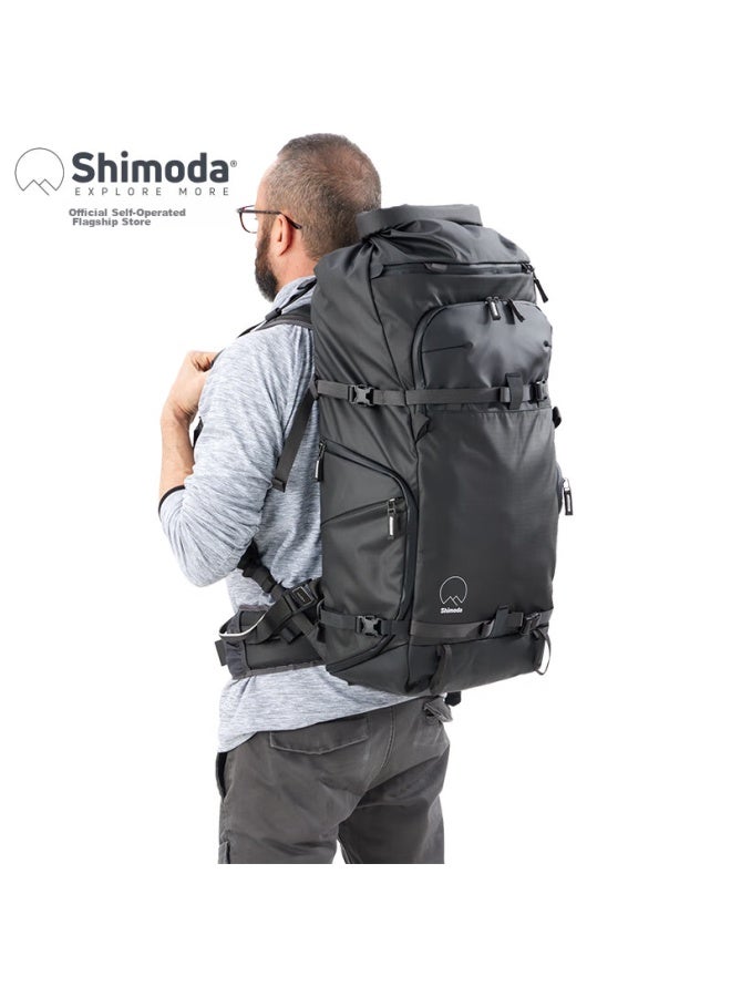 Shimoda Photography Bag, Professional Outdoor Camera Bag, Travel Adventure Waterproof Wear-resistant, Large Space Design, X50v2 Medium Size Dslr Inner Liner Set, Carbon Black Color, 520-139 - Image 3