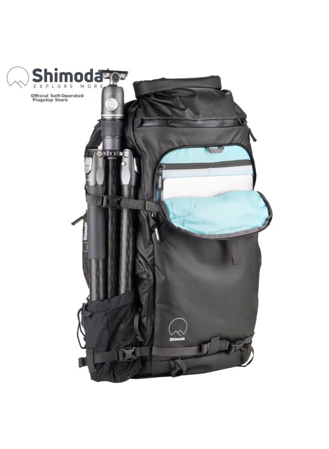 Shimoda Photography Bag, Professional Outdoor Camera Bag, Travel Adventure Waterproof Wear-resistant, Large Space Design, X50v2 Medium Size Dslr Inner Liner Set, Carbon Black Color, 520-139 - Image 4