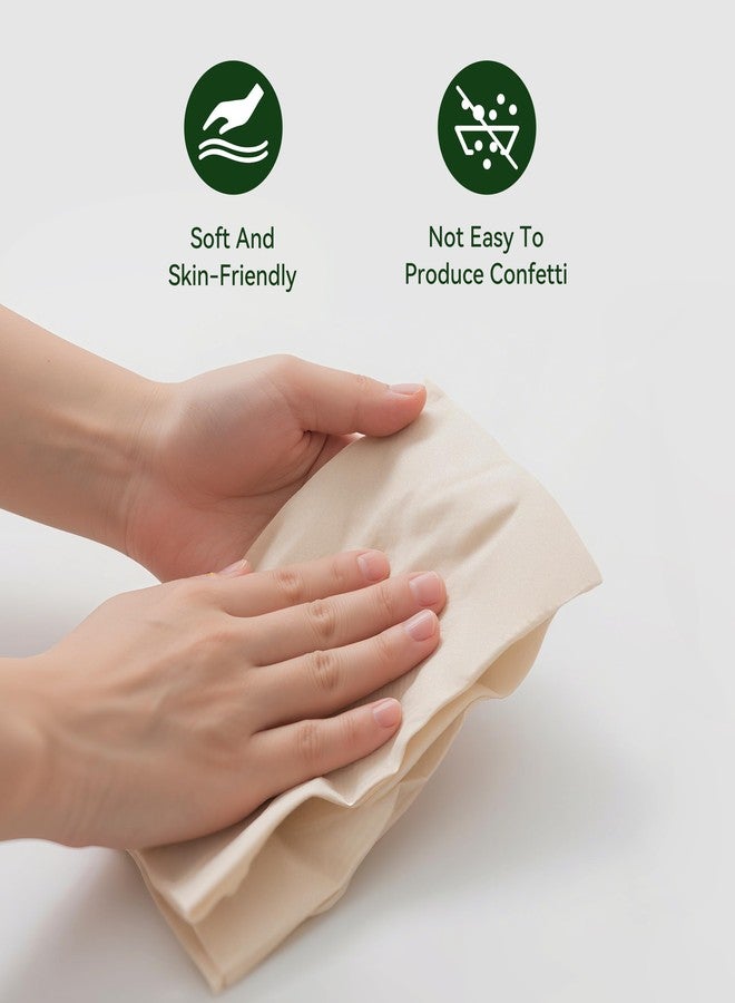 MORGIANA 200-Pack 100% Bamboo Compostable Napkins - Eco-Friendly Disposable Hand Towels for Parties, Restaurants, and Christmas Dinner(6.5 x 6.5Inch - Image 4