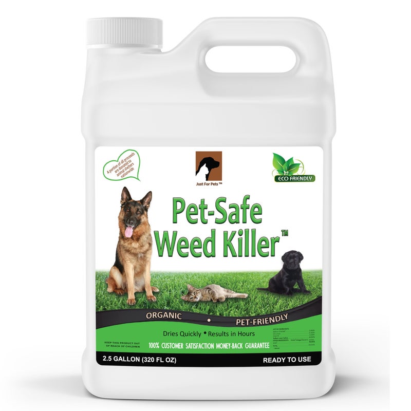 Just For Pets Weed Killer Spray (2.5 Gallon) NO Glyphosate - Image 1
