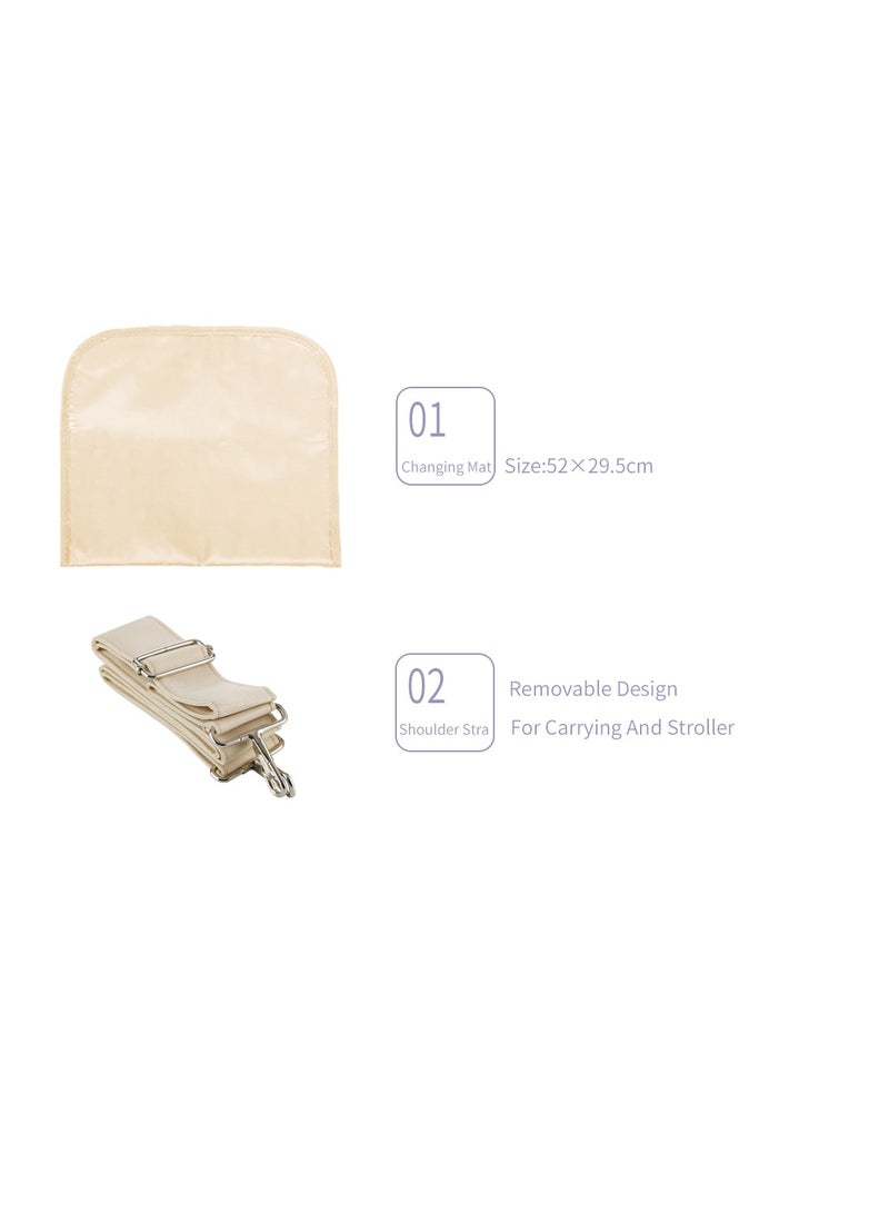 insular Multifunctional Animal Print Travel Nappy Bag With High-Quality Material - Image 3