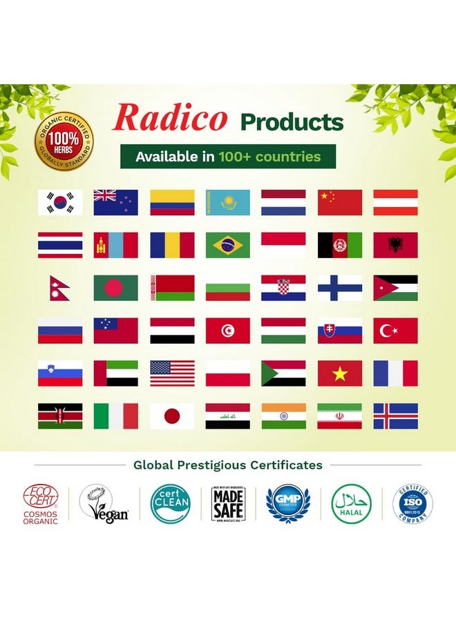 Radico - Colour Me Organic Hair Colour - 100 G (Soft Black) - Image 1