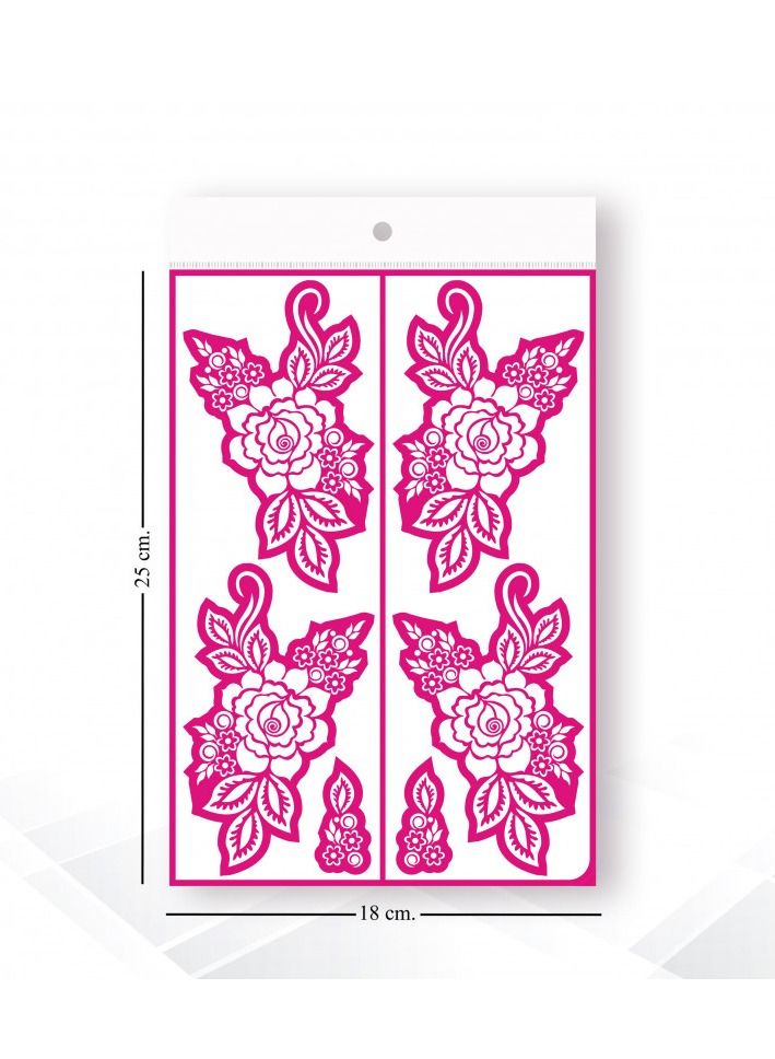 Alfan Henna sticker for two hands A0043 - Image 1