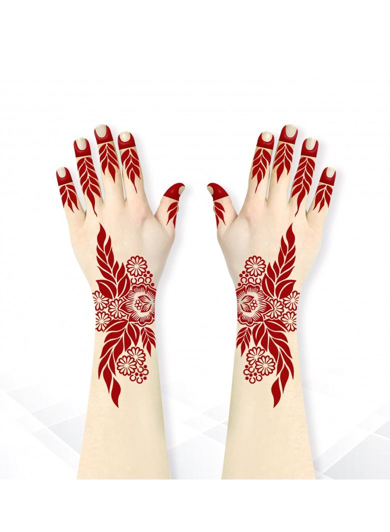 Alfan Henna sticker for two hands A0043 - Image 3