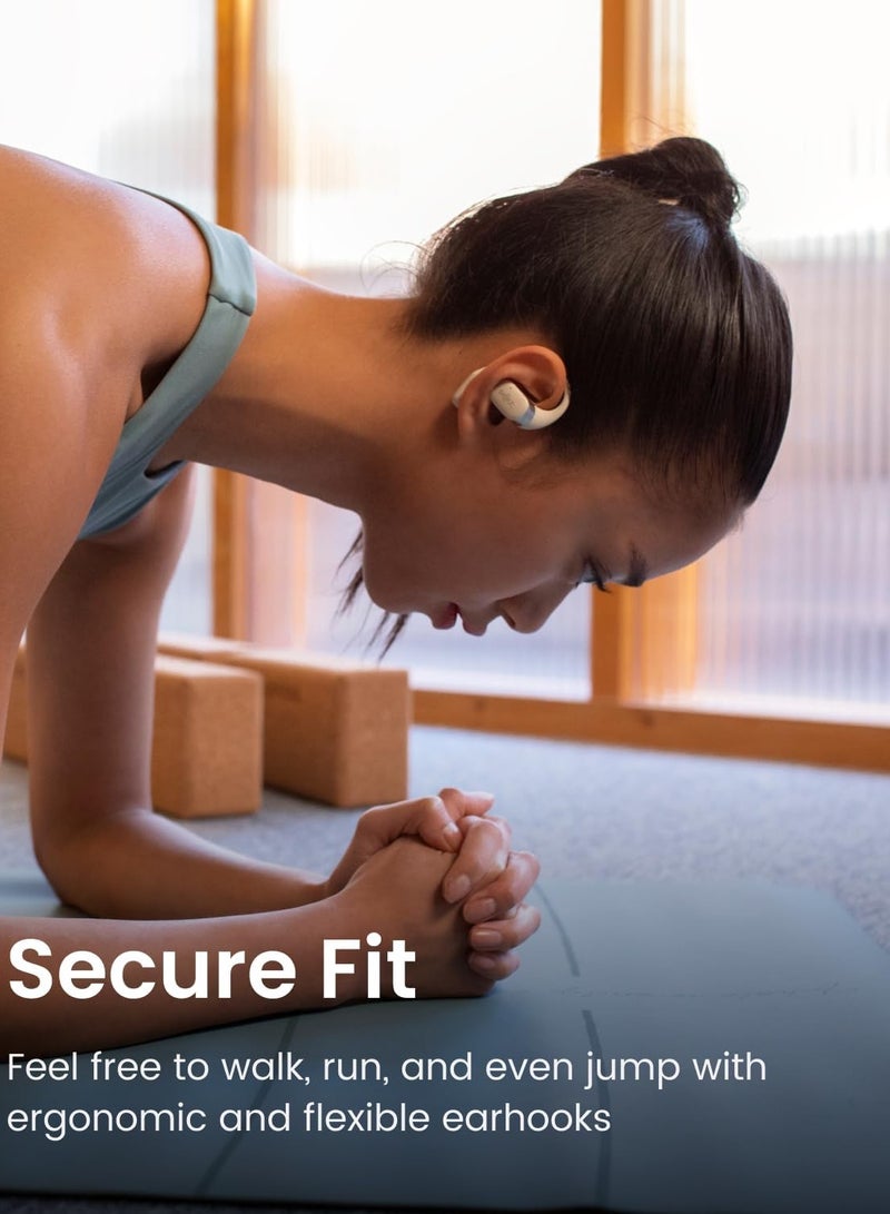 شوكز OpenFit - سماعات رأس بلوتوث لاسلكية حقيقية مفتوحة الأذن مع ميكروفون - Image 3