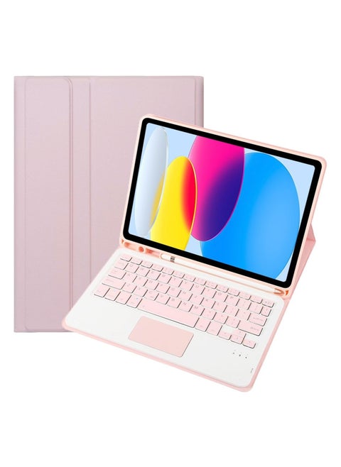 Case for IPad 11th Generation A16 11 Inch 2025 Bluetooth Smart Magnetic Removable Touch Keyboard Case with Pen Slot Multi-view Bracket