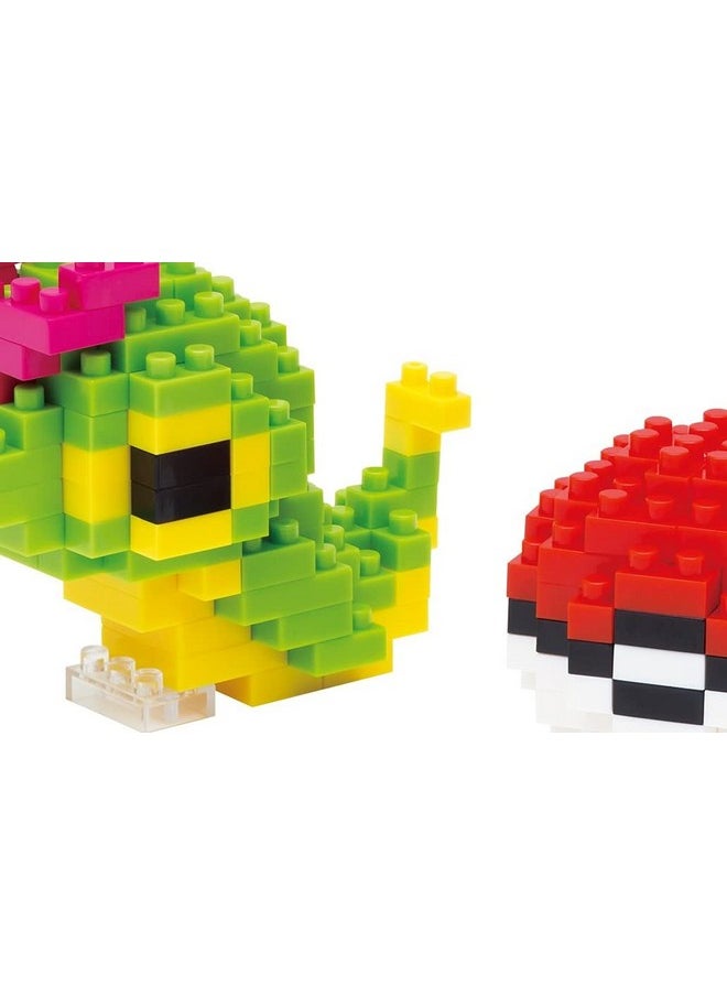 Kawada - Nanoblock - Pokémon - Caterpie & Poke Ball, Pokémon Series Building Kit - Image 1