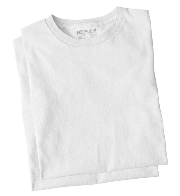 INDISSH Couple Matching T-Shirt Combo | Round Neck 100% Cotton Tshirt for Men and Women - CPL_RNM-SUNSOULS-WHT-2XL_WRN-MOONSOULS-WHT-M - Image 4