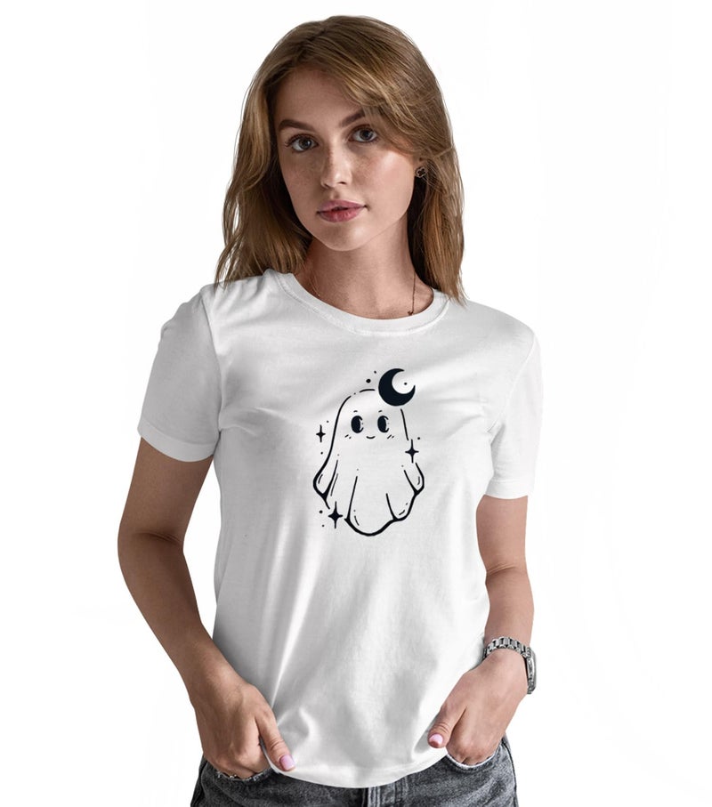 INDISSH Couple Matching T-Shirt Combo | Round Neck 100% Cotton Tshirt for Men and Women - CPL_RNM-SUNSOULS-WHT-2XL_WRN-MOONSOULS-WHT-M - Image 2