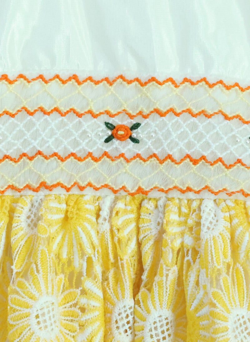 كيدابهو فستان أطفال سموكد للبنات - صني ميدوز - Image 3