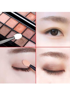 Akstore Akstore Disposable Dual Sides Eye Shadow Sponge Applicator Eyeshadow Brushes Makeup Brush (30PCS-Black)  - Image 4