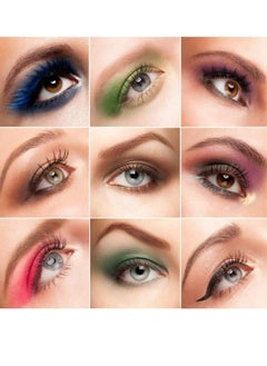 Akstore Akstore Disposable Dual Sides Eye Shadow Sponge Applicator Eyeshadow Brushes Makeup Brush (30PCS-Black)  - Image 5