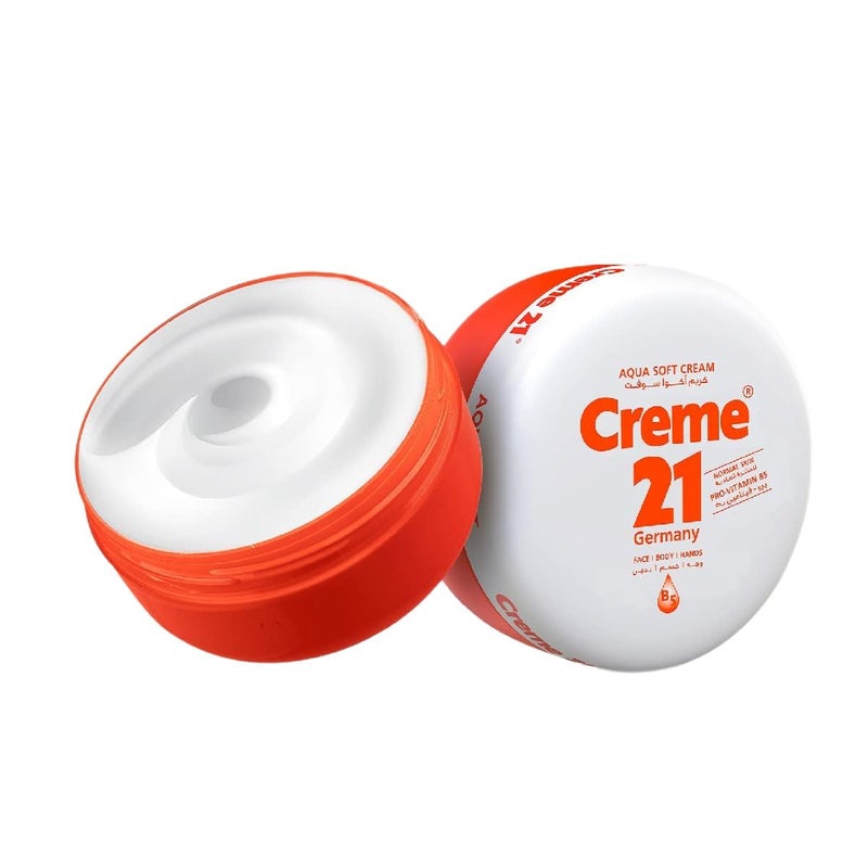Creme 21 – Aqua Soft Cream – Normal Skin – With Pro-Vitamin B5