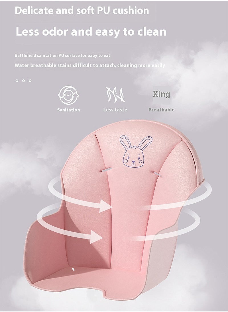 MaBaby Multifunctional Baby High Chair, Portable And Adjustable Baby Dining Chair, Easy Clean Baby Toddler Eating Chair  - Image 3
